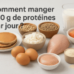 Manger 150g protéine par jour : Journée type, astuces